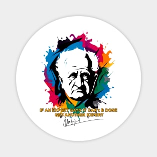 David ben Gurion Magnet